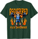 REGISTERED FLEX OFFENDER Funny design T-Shirt - T-Shirt | Forest