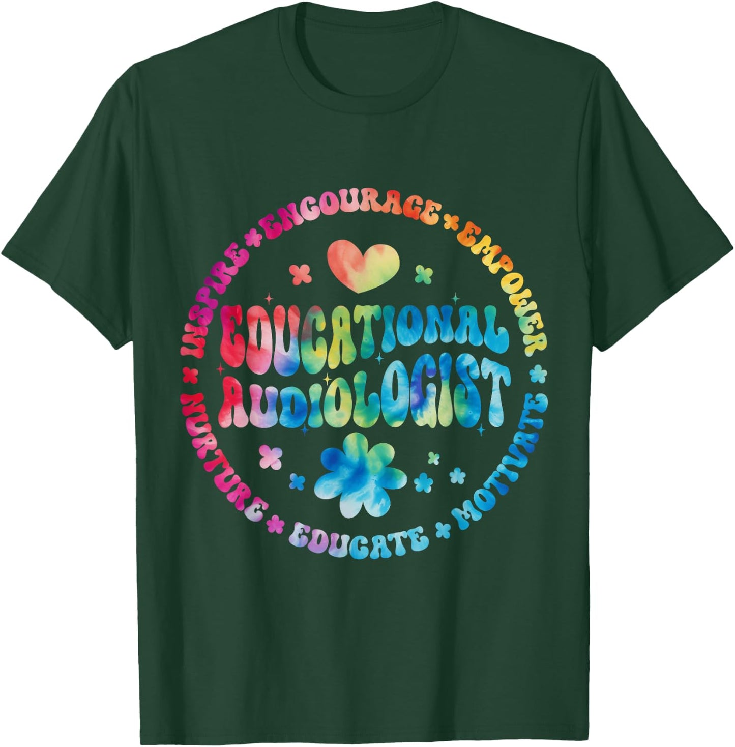 Educational Audiologist Appreciation Week Back to School T-Shirt - T-Shirt | Forest