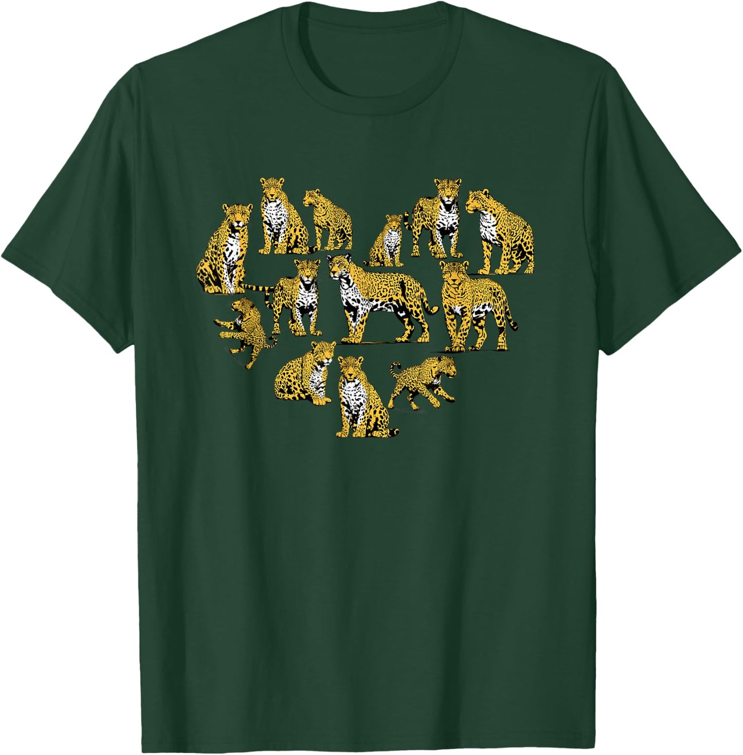 Jaguar Lover Women Wildcat Kids Jaguar T-Shirt - T-Shirt | Forest