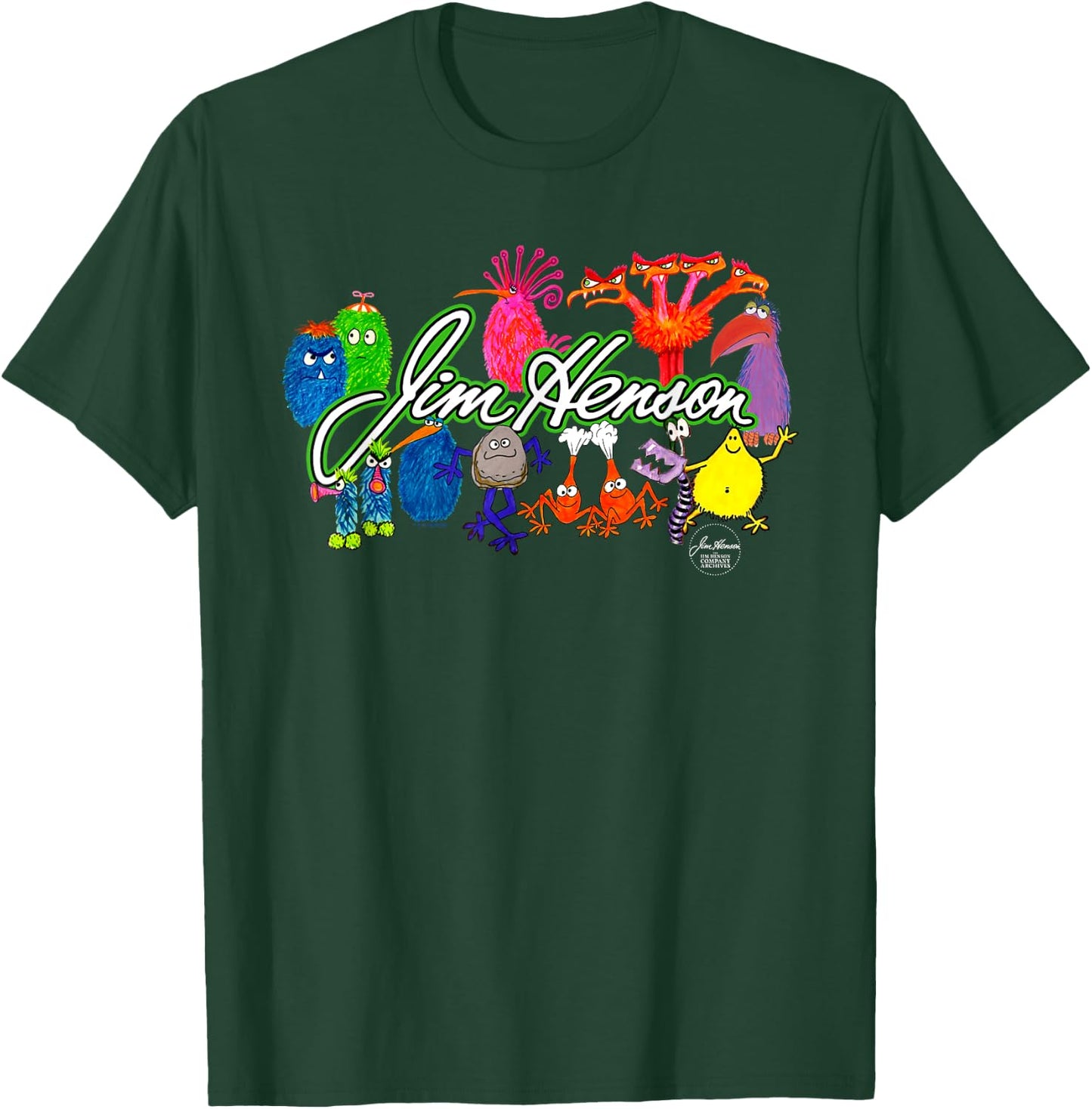 Jim Henson Sketch Collage T-Shirt - T-Shirt | Forest