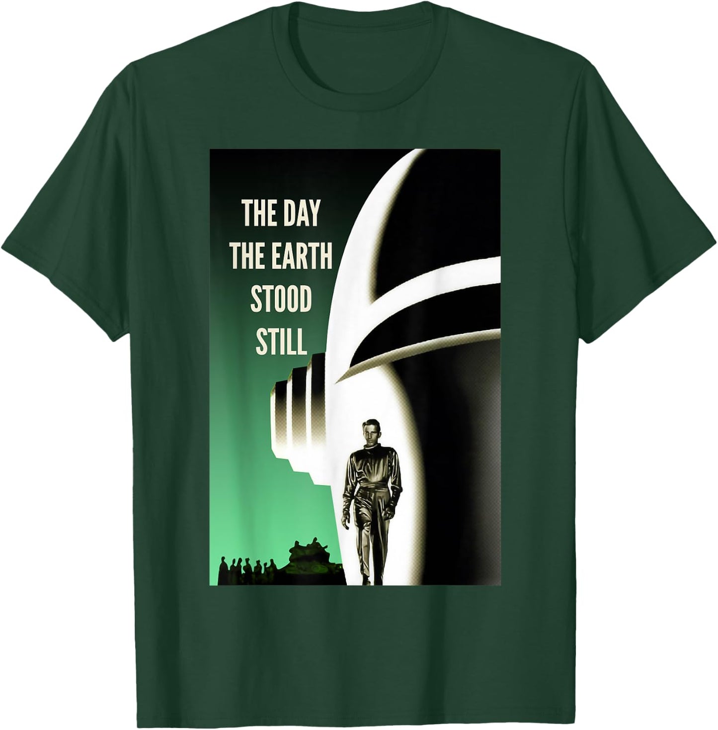 Klaatu Barada Nikto Gort Robot SiFi T-Shirt - T-Shirt | Forest