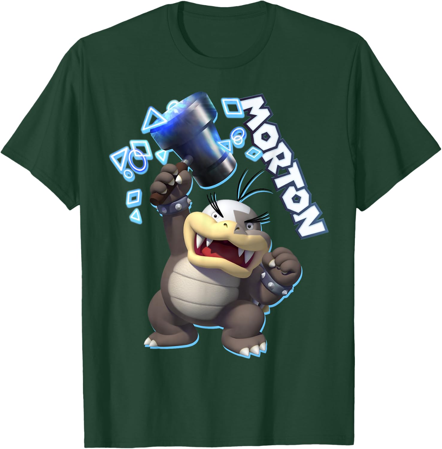 Super Mario Morton Action Pose Logo T-Shirt - T-Shirt | Forest