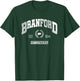 Branford CT | Connecticut | Vintage Throwback T-Shirt - T-Shirt | Forest