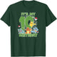 Pokémon It's My 10th Birthday Kanto Starters Celebration T-Shirt - T-Shirt | Forest