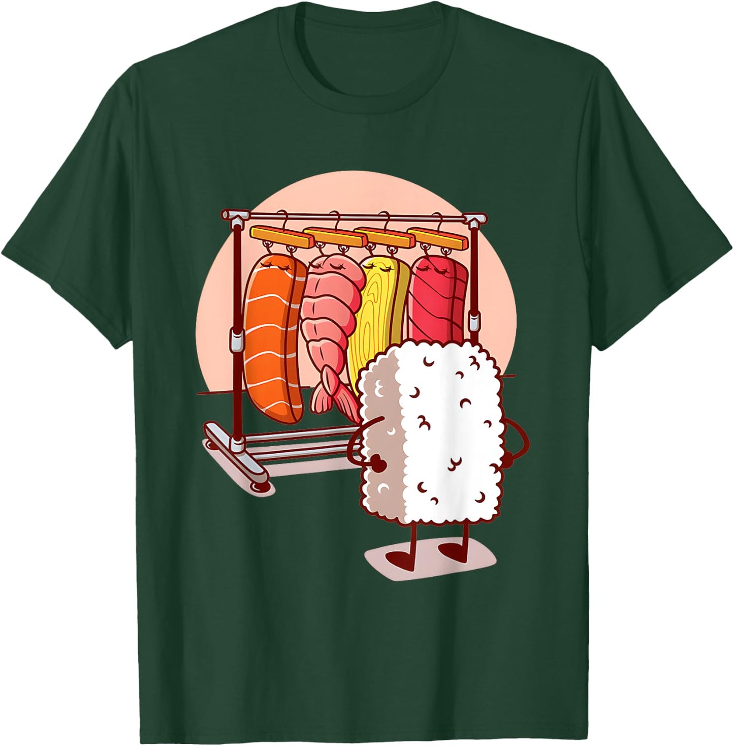 Sushi Wardrobe Olipop T-Shirt - T-Shirt | Forest