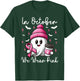 In October We Wear Pink Halloween Ghost Coffee Breast cancer T-Shirt - T-Shirt | Forest