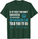 Shaquille Name - Try What Shaquille Told You To Do T-Shirt - T-Shirt | Forest