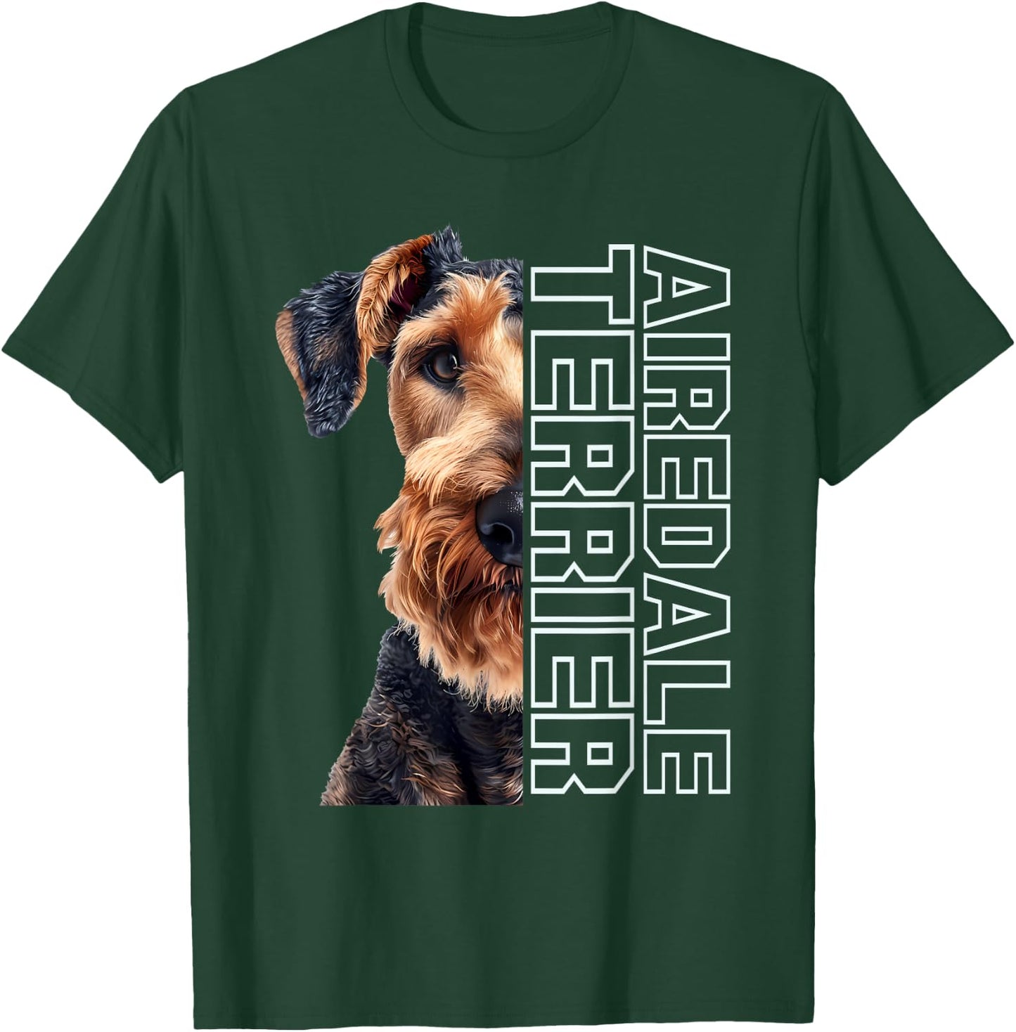 Airedale Terrier T-Shirt - T-Shirt | Forest