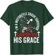 Motorcycle Accident Survivor Bike Crash Injury Recovery T-Shirt - T-Shirt | Forest