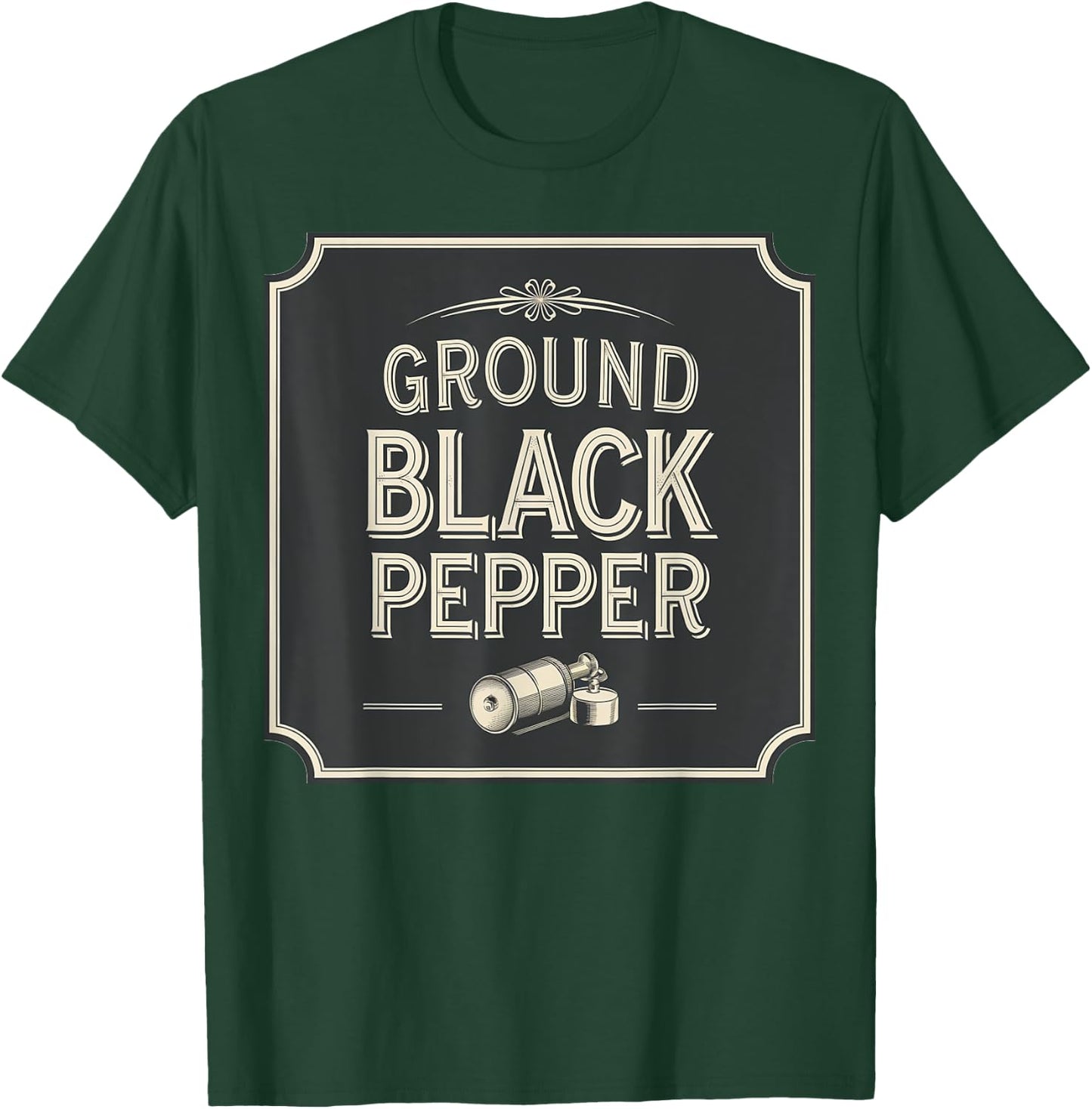 Ground pepper halloween costume, matching halloween T-Shirt - T-Shirt | Forest