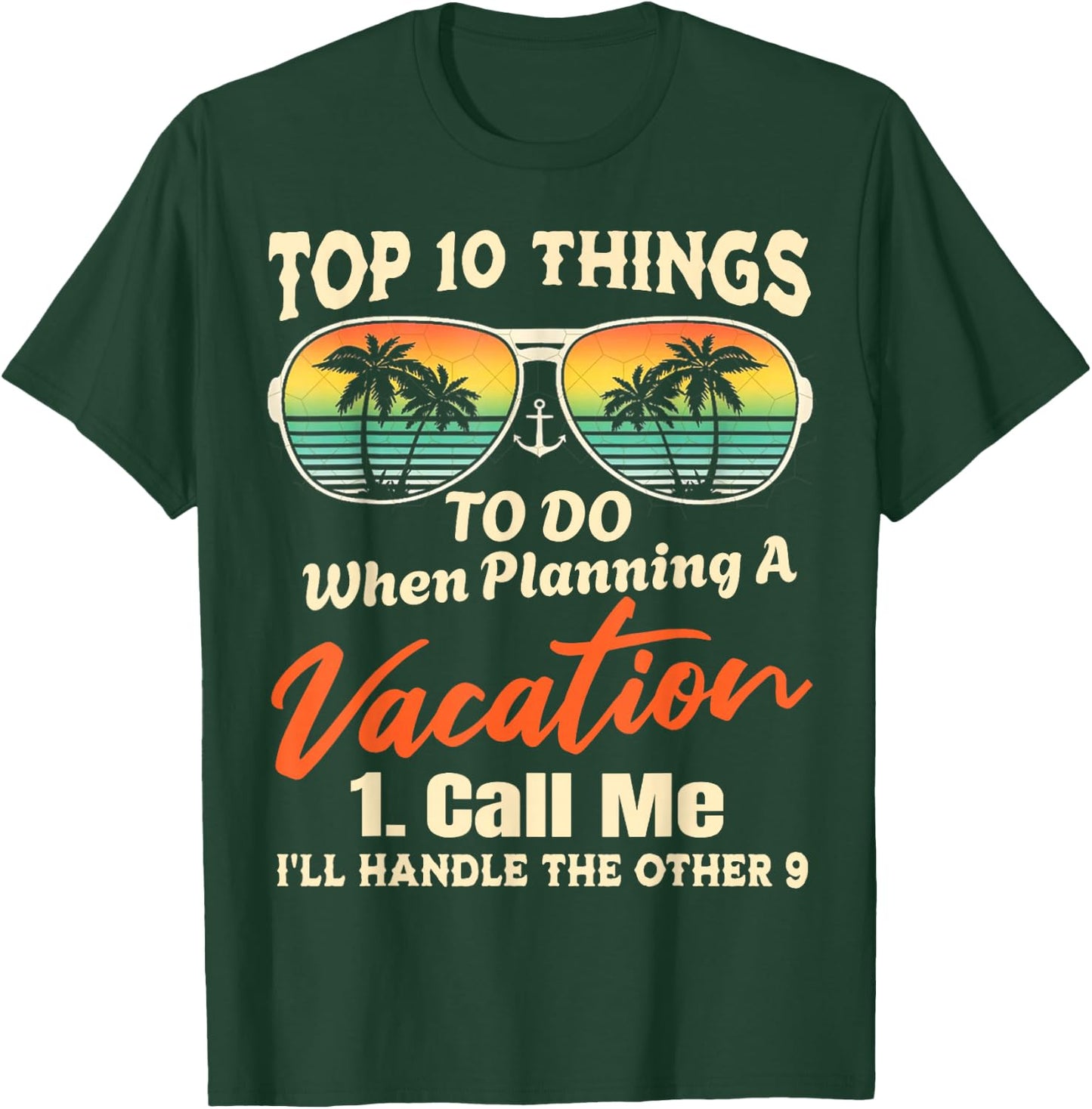 Top Things To Do When Planning A travel - Travel Agency T-Shirt - T-Shirt | Forest