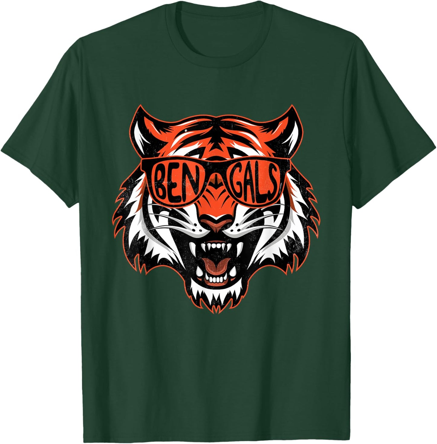 Vintage Cincinnati Last Name Pride Personalized Love Animal T-Shirt - T-Shirt | Forest