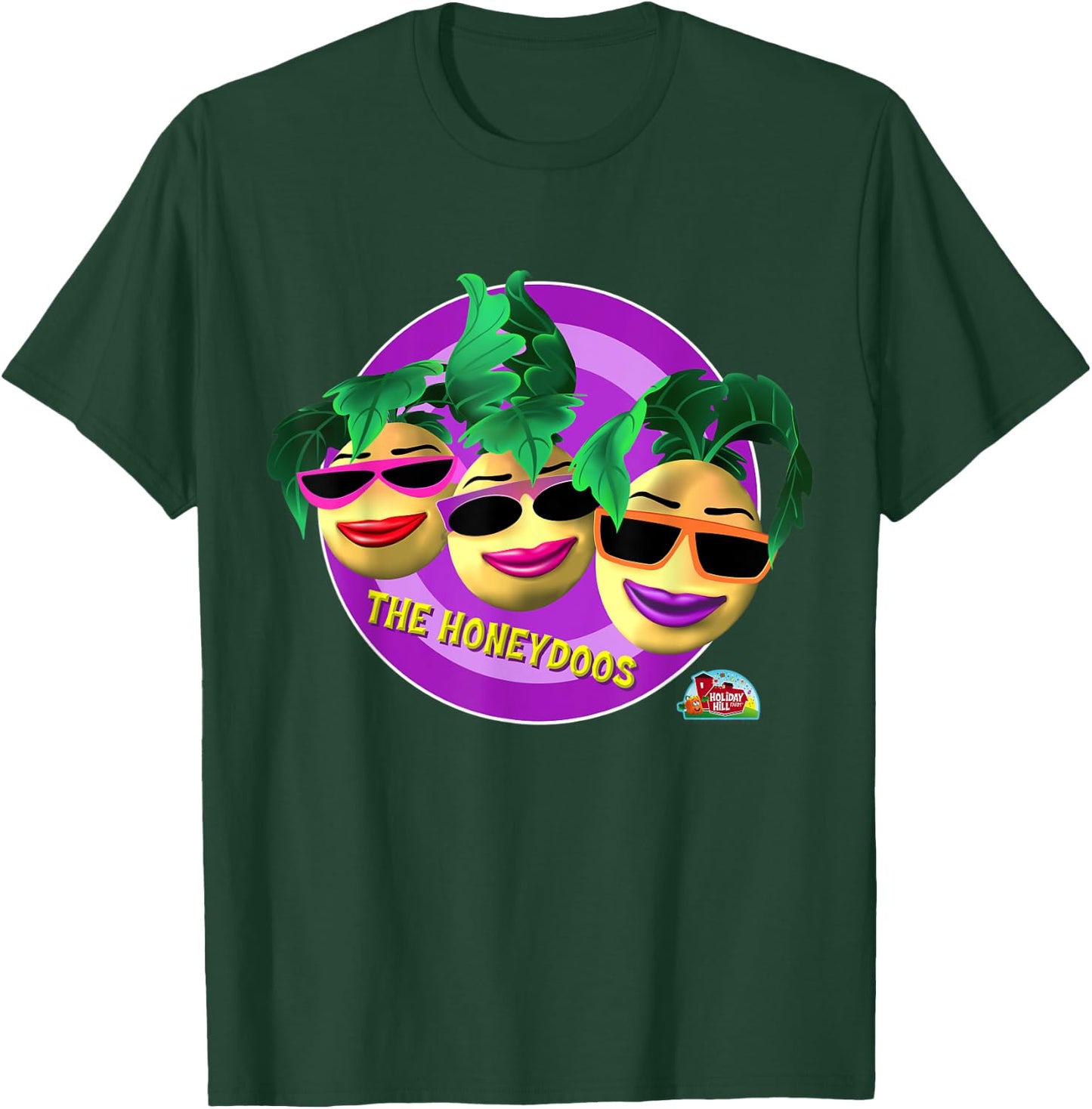 Spookley the Square Pumpkin The Honeydoos Character T-Shirt - T-Shirt | Forest
