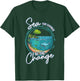 Sea The Change Be The Change Ocean Conservation Ocean Day T-Shirt - T-Shirt | Forest