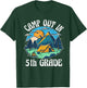 Camp out in 5th Grade, camping lover back to school T-Shirt - T-Shirt | Forest