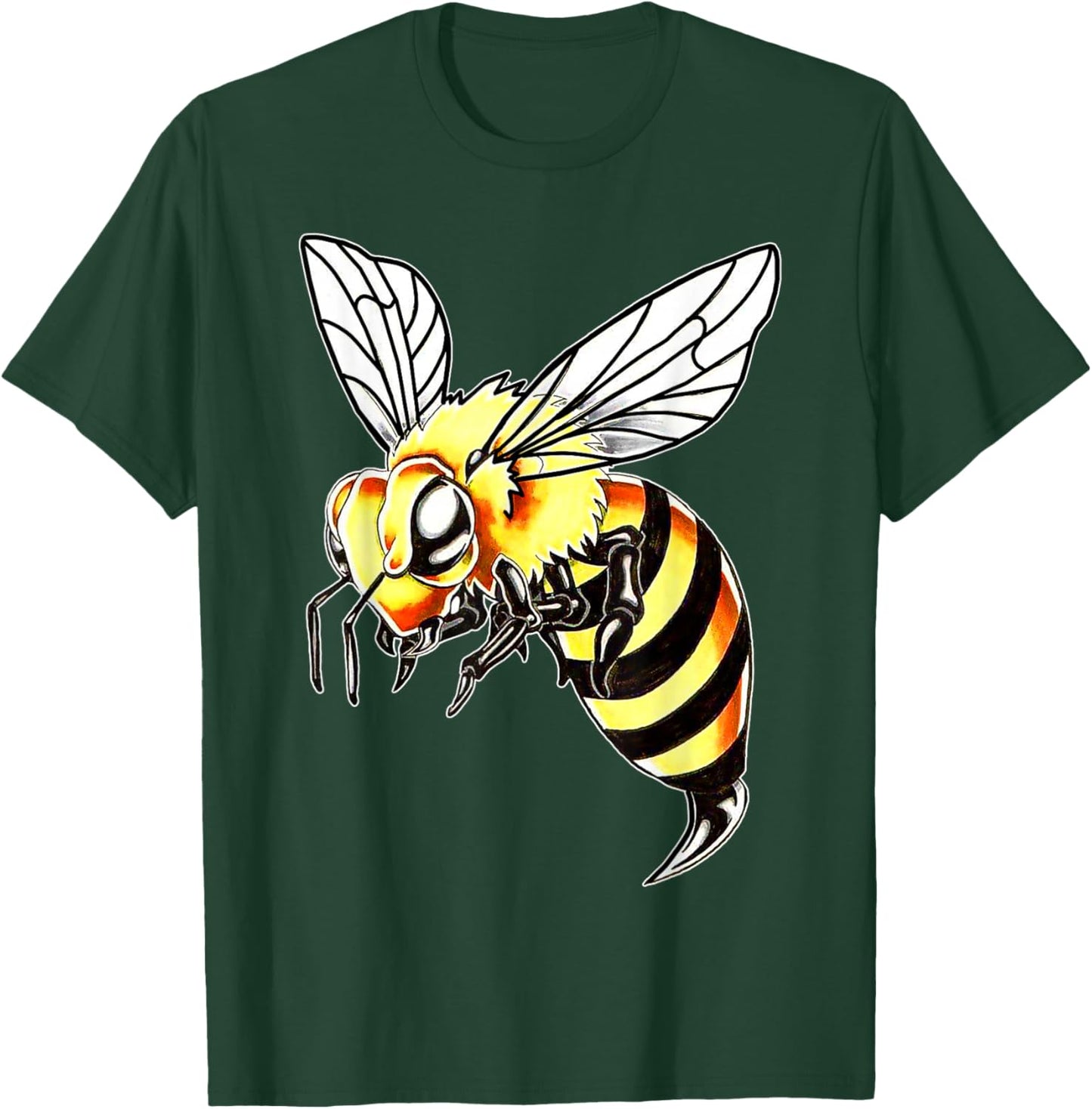 Bee Wasp Hornet Bumble Bee Stinger T-Shirt - T-Shirt | Forest