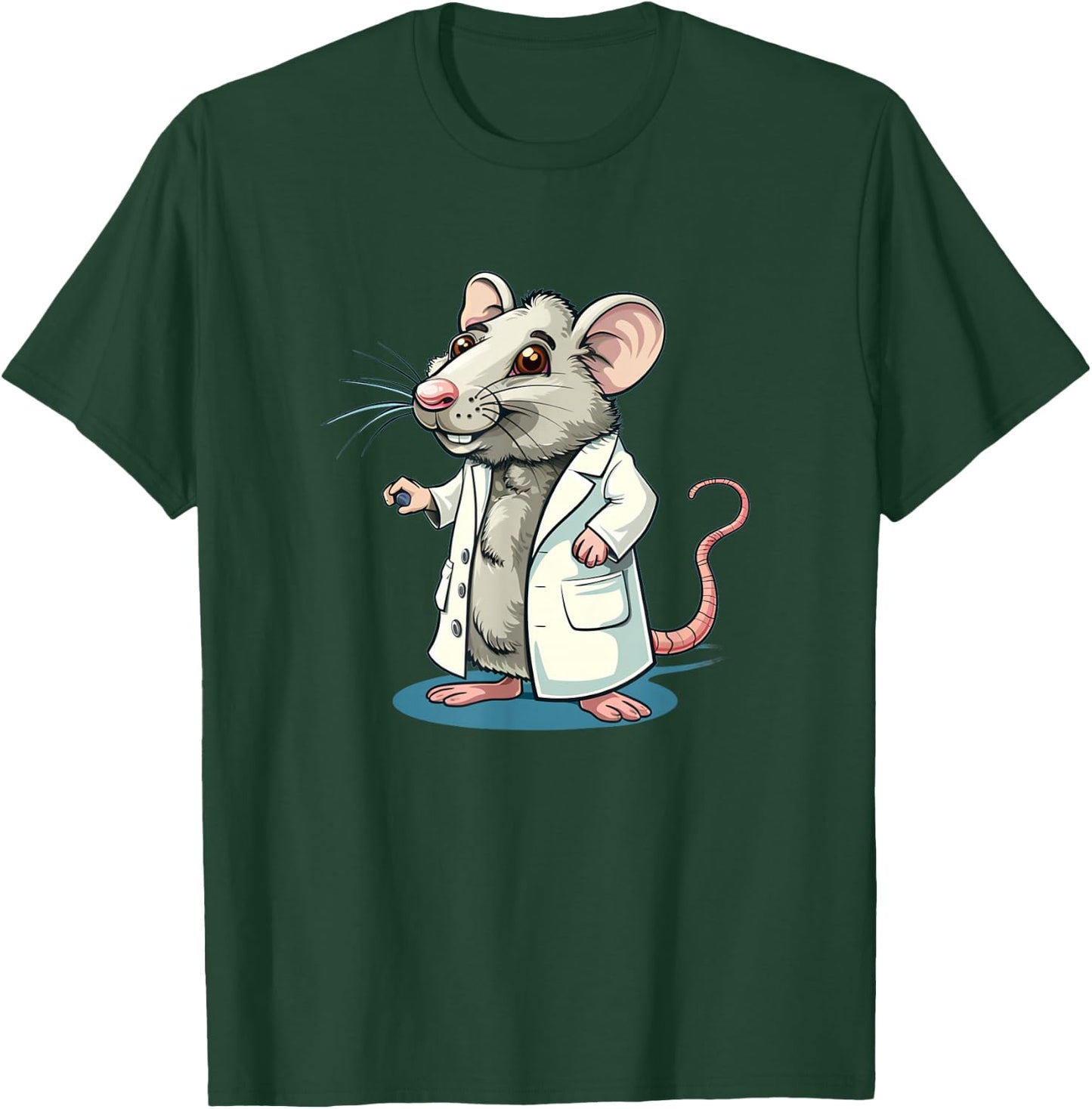 Funny Science Rodent Costume for Lab Rats and Mouses Lovers T-Shirt - T-Shirt | Forest