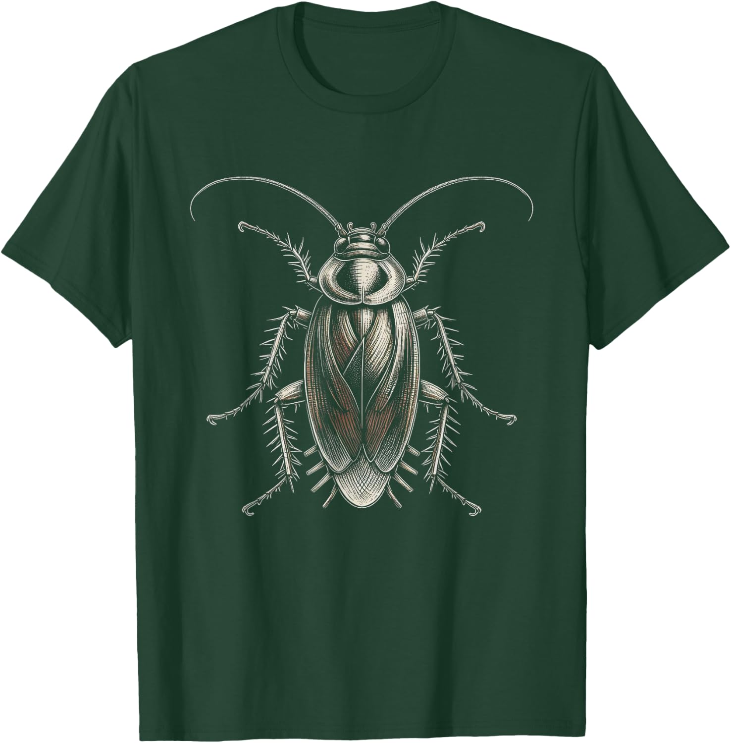 Cockroach Graphic Art Design T-Shirt - T-Shirt | Forest