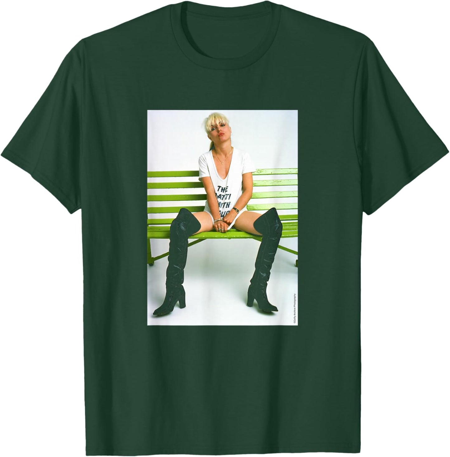 Duffy Archive Photography Blondie Singer Debbie Harry Photo T-Shirt - T-Shirt | Forest