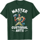 Master Of The Custodial Arts Retro Funny School Custodian T-Shirt - T-Shirt | Forest
