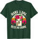 Mama Llama needs no Drama Alpaca Llama T-Shirt - T-Shirt | Forest