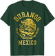 Durango Mexico Pride Mexican Flag Vintage T-Shirt - T-Shirt | Forest