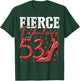 53rd Birthday Fierce Fabulous and 53 Year Old Gifts Heels T-Shirt - T-Shirt | Forest