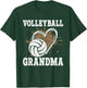 Volleyball Grandma Leopard shirt Funny Volleyball Grandma T-Shirt - T-Shirt | Forest