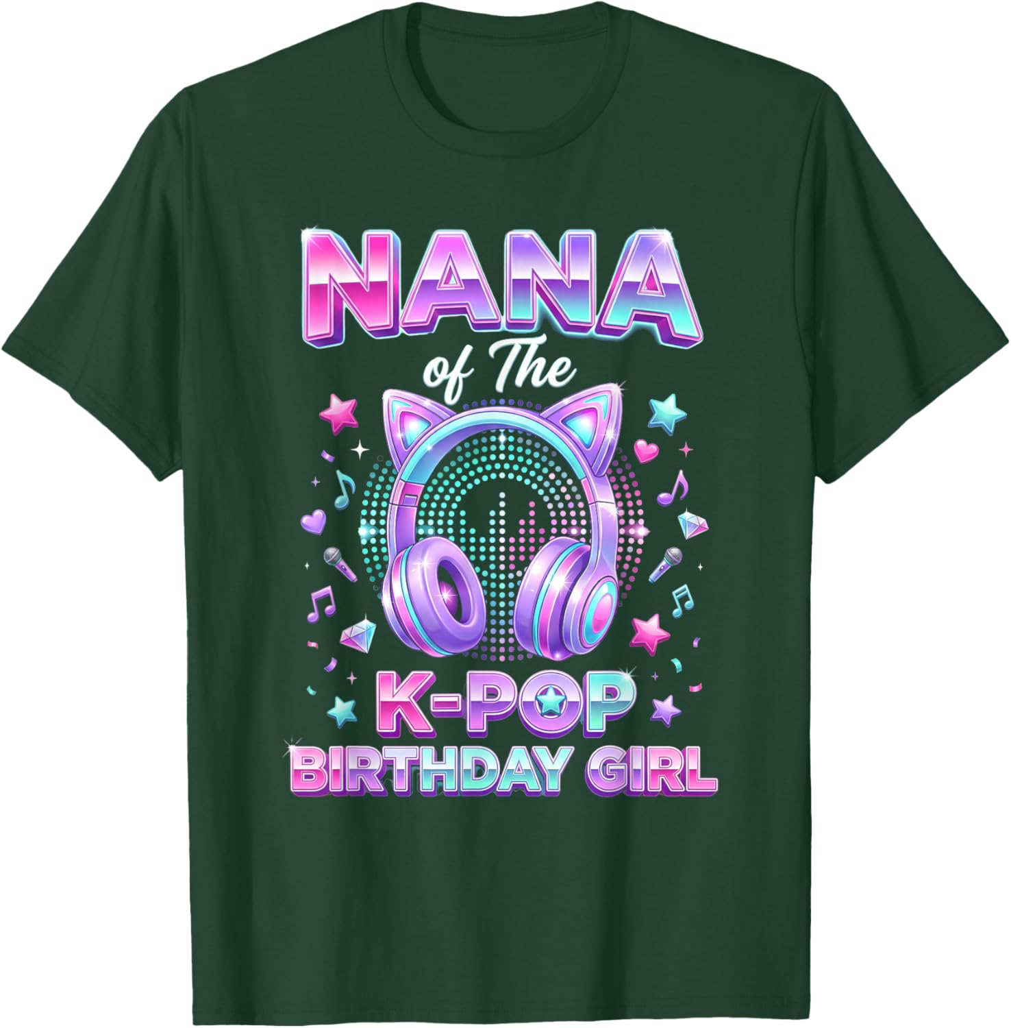 Korean Pop Music Girl Nana of The K-Pop Birthday Girl T-Shirt - T-Shirt | Forest