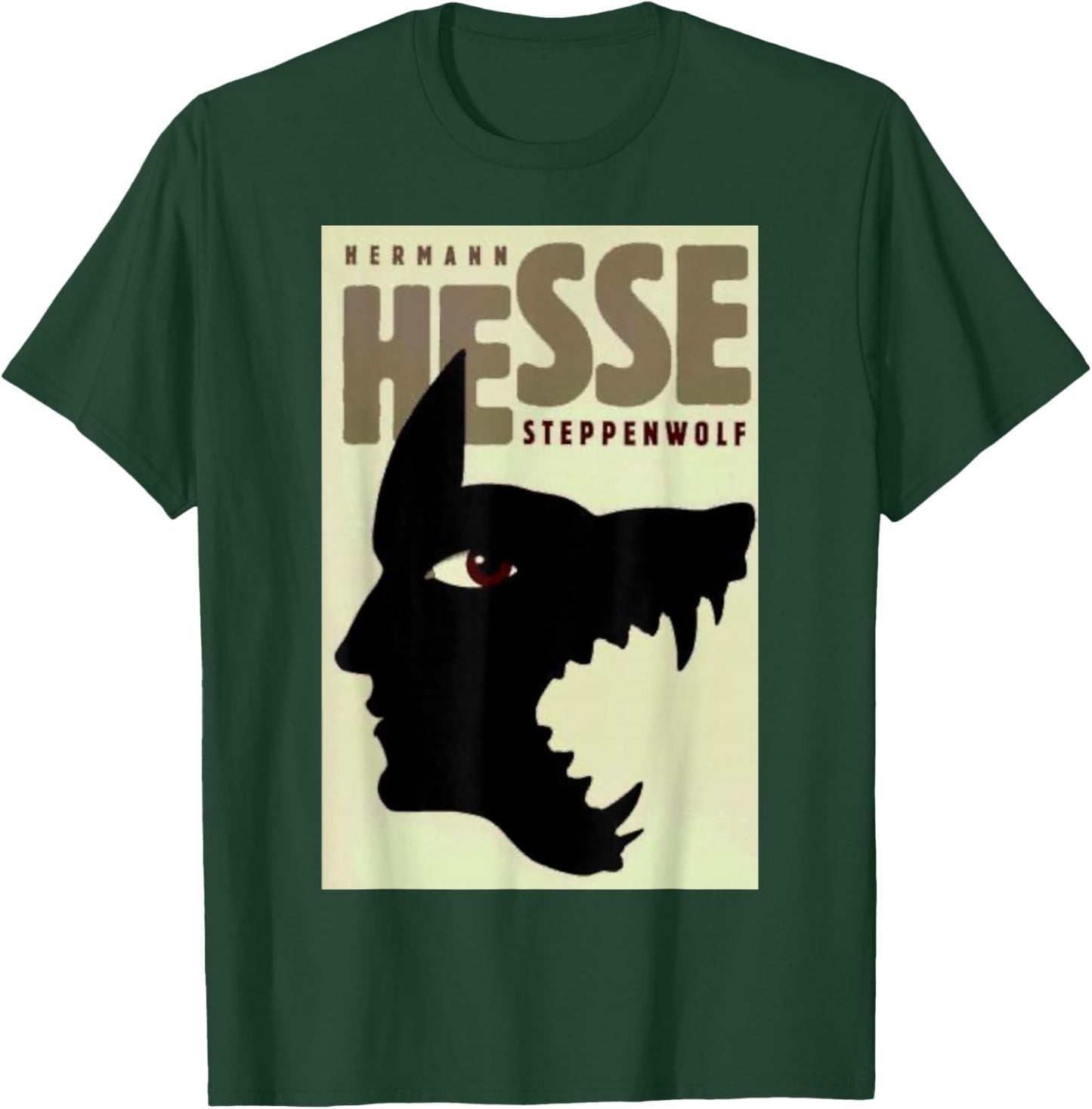 Steppenwolf - Hermann Hesse T-Shirt - T-Shirt | Forest