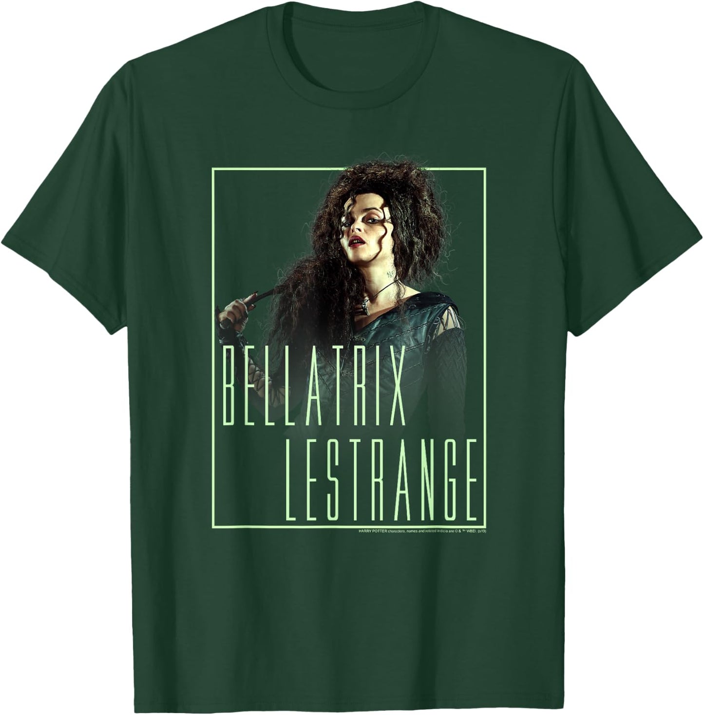 Harry Potter Beatrix Lestrange Framed Photo T-Shirt - T-Shirt | Forest