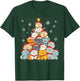 Merry Catmas Merry Christmas Tree Cat Lover Men Women Kids T-Shirt - T-Shirt | Forest
