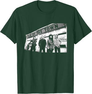 The Pretenders Talk Of The Town B&W By Simon Fowler T-Shirt - T-Shirt | Forest
