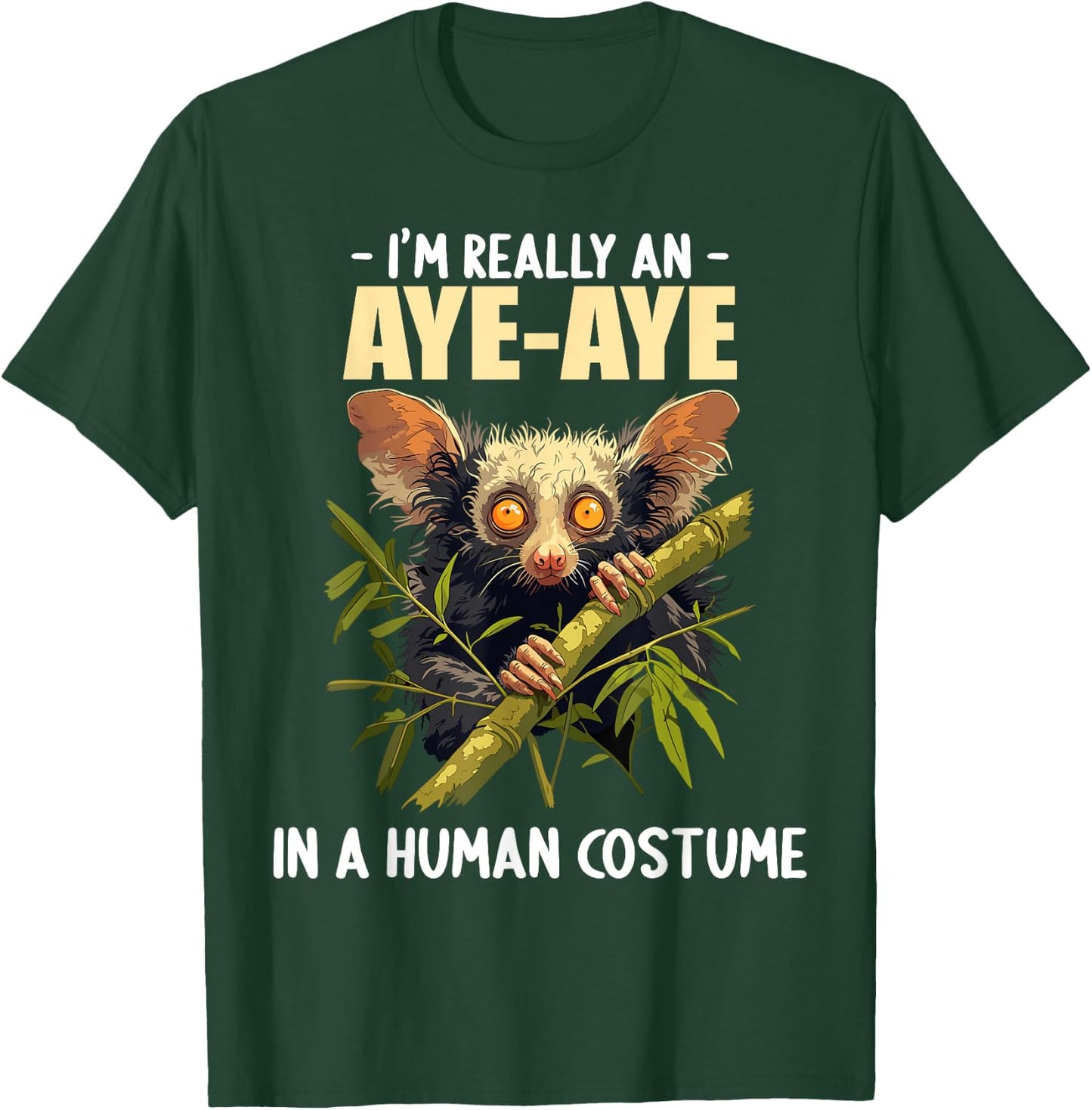 Aye-Ayes Lovers Aye-Aye T-Shirt - T-Shirt | Forest
