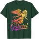 Archangel Gabriel Catholic Christianity Guardian Angel T-Shirt - T-Shirt | Forest