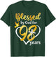 Blessed By God For 98 Years Old 98th Birthday Party Women T-Shirt - T-Shirt | Forest