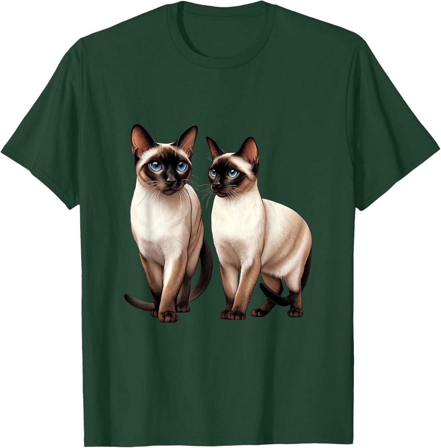 Siamese Cat Women Kids T-Shirt - T-Shirt | Forest