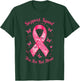 Support Squad Breast Cancer Awareness Pink Ribbon Butterfly T-Shirt - T-Shirt | Forest