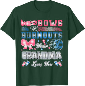 Keeper Of The Gender Bows Or Burnouts Your Grandma Loves You T-Shirt - T-Shirt | Forest