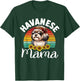 Vintage Floral Havanese Mama Retro Dog Lover Mother's Day Women Kids T-Shirt - T-Shirt | Forest