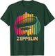 Retro Vintage Sunset Zeppelin 70s 80s Dirigible Airship T-Shirt - T-Shirt | Forest