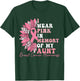 I Wear Pink In Memory Of My Aunt Breast Cancer Pink Ribbon T-Shirt - T-Shirt | Forest