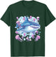 Whale Shark with Jellyfish Sea Animal Graphic T-Shirt - T-Shirt | Forest