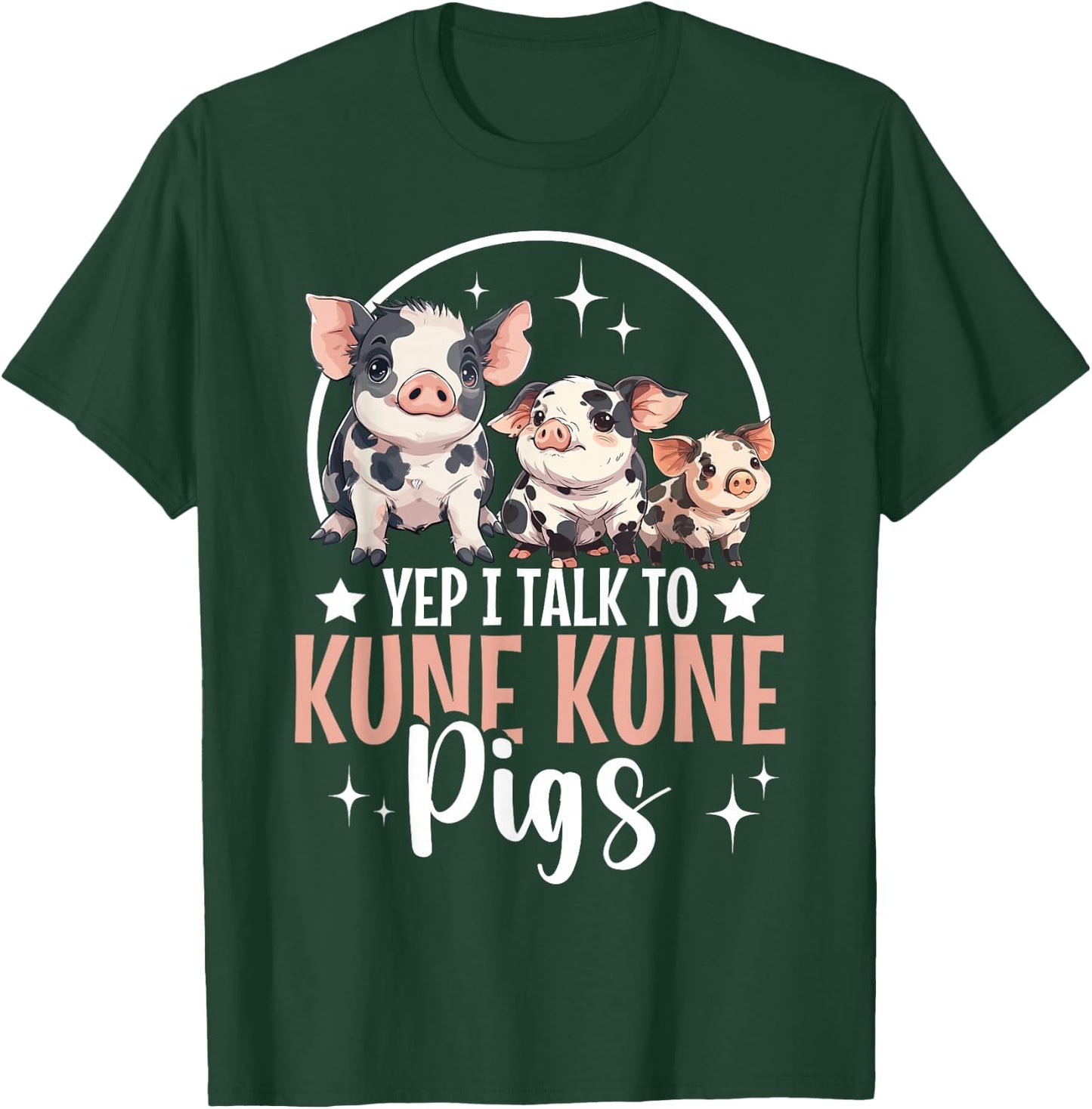 Kune Kune Pig Essentials Kunekune Pig Lover Kune Kune Mom T-Shirt - T-Shirt | Forest