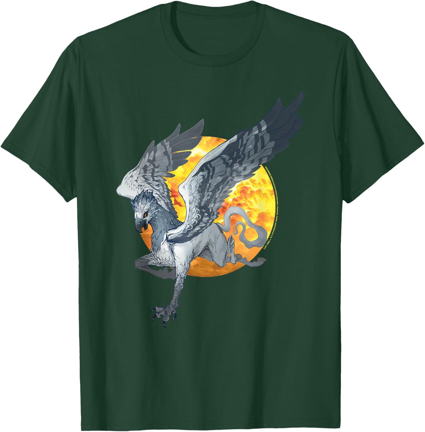 Harry Potter Hippogriff Over the Moon T-Shirt - T-Shirt | Forest