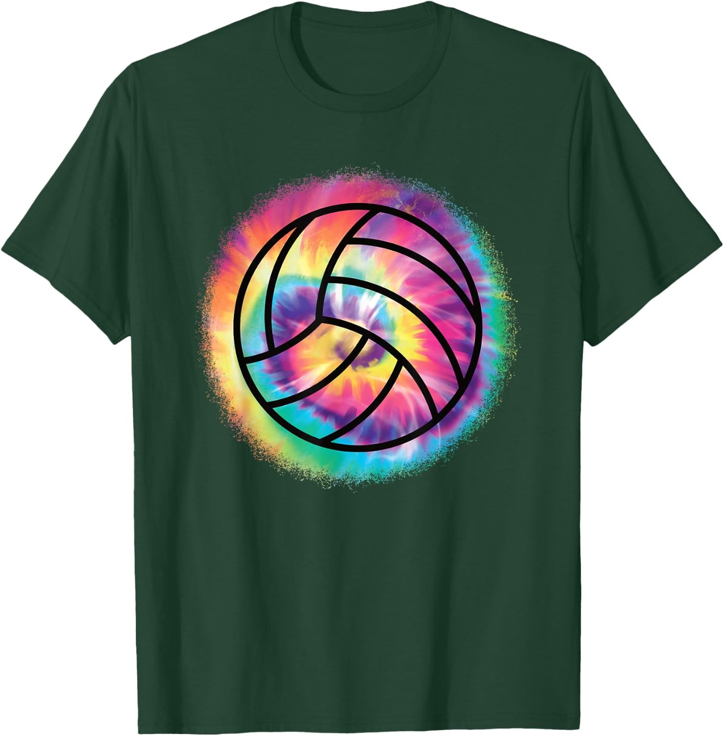 Volleyball Player Ball Women Men Kids T-Shirt - T-Shirt | Forest
