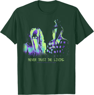 Beetlejuice Never Trust The Living Small T-Shirt - T-Shirt | Forest