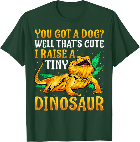 Funny Bearded Dragon Shirt Pet Reptile Lizard Lover Gifts T-Shirt - T-Shirt | Forest