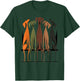 Vintage Retro Mid-Century Long Neck Dogs 50s 60s Style T-Shirt - T-Shirt | Forest