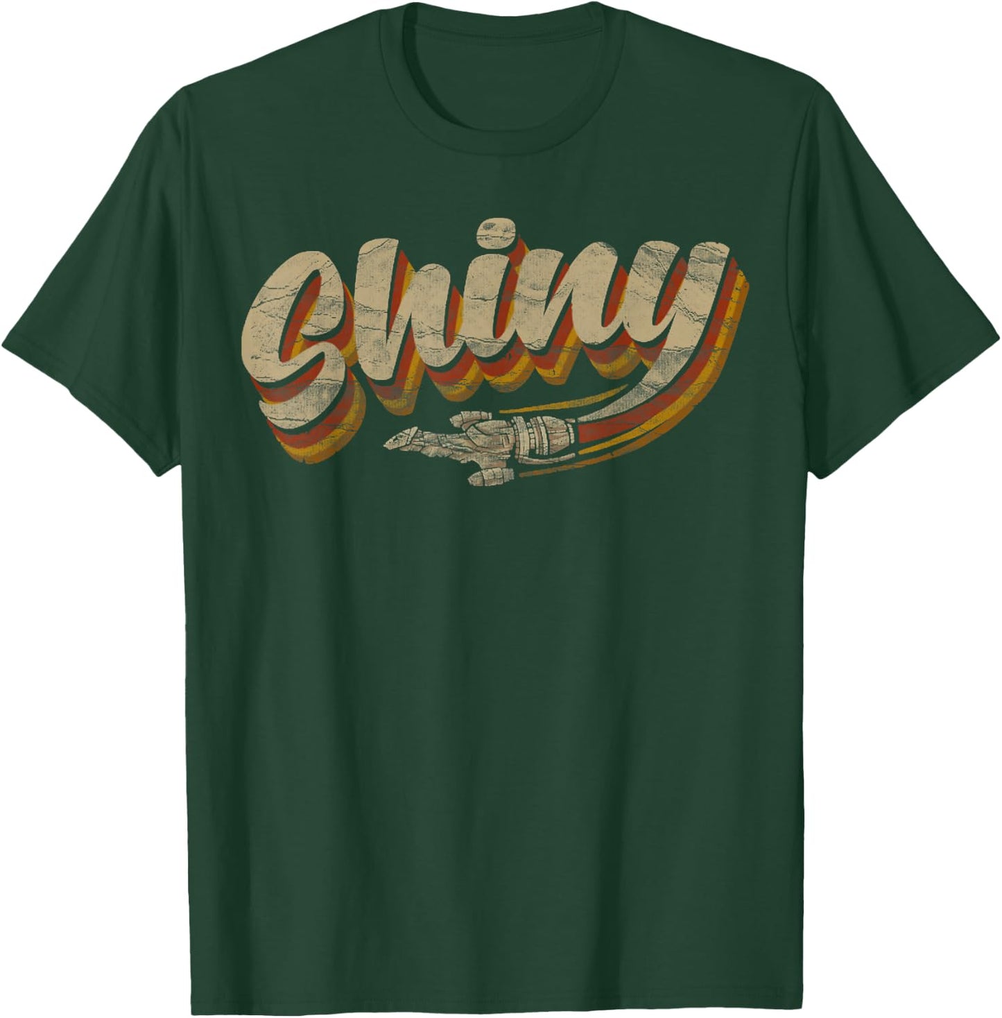 Vintage Retro Shiny Since 2002 Vintage Firefly Serenity T-Shirt - T-Shirt | Forest
